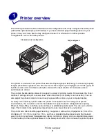 Предварительный просмотр 11 страницы Lexmark 12N1515 - C 912fn Color LED Printer User Reference Manual