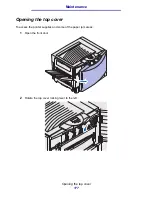 Предварительный просмотр 182 страницы Lexmark 12N1515 - C 912fn Color LED Printer User Reference Manual