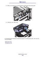 Предварительный просмотр 183 страницы Lexmark 12N1515 - C 912fn Color LED Printer User Reference Manual