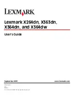 Lexmark 13B0500 User Manual preview