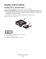 Предварительный просмотр 22 страницы Lexmark 13B0500 User Manual