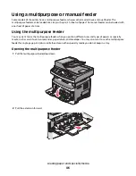 Предварительный просмотр 46 страницы Lexmark 13B0500 User Manual