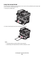 Предварительный просмотр 50 страницы Lexmark 13B0500 User Manual