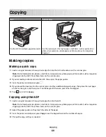 Предварительный просмотр 69 страницы Lexmark 13B0500 User Manual