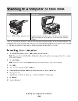 Предварительный просмотр 104 страницы Lexmark 13B0500 User Manual