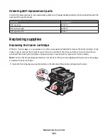 Предварительный просмотр 151 страницы Lexmark 13B0500 User Manual