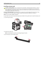 Preview for 31 page of Lexmark 13C1104 - X 466dwe B/W Laser User Manual