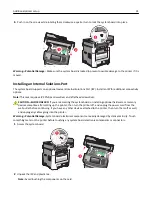 Preview for 35 page of Lexmark 13C1104 - X 466dwe B/W Laser User Manual