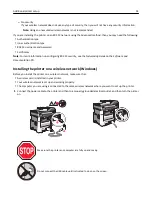 Preview for 55 page of Lexmark 13C1104 - X 466dwe B/W Laser User Manual