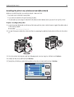 Preview for 58 page of Lexmark 13C1104 - X 466dwe B/W Laser User Manual