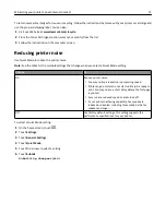 Preview for 73 page of Lexmark 13C1104 - X 466dwe B/W Laser User Manual