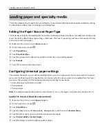 Preview for 74 page of Lexmark 13C1104 - X 466dwe B/W Laser User Manual