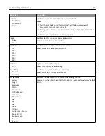 Preview for 213 page of Lexmark 13C1104 - X 466dwe B/W Laser User Manual