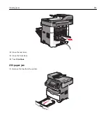 Preview for 245 page of Lexmark 13C1104 - X 466dwe B/W Laser User Manual