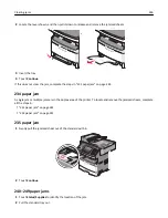 Preview for 246 page of Lexmark 13C1104 - X 466dwe B/W Laser User Manual