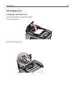 Preview for 250 page of Lexmark 13C1104 - X 466dwe B/W Laser User Manual