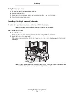 Preview for 65 page of Lexmark 13N1000 - C 920 Color LED Printer User Manual