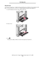 Preview for 105 page of Lexmark 13N1000 - C 920 Color LED Printer User Manual