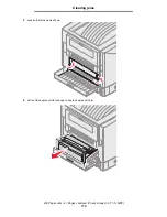 Preview for 110 page of Lexmark 13N1000 - C 920 Color LED Printer User Manual