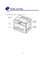 Предварительный просмотр 7 страницы Lexmark 13P0000 - C 750 Color Laser Printer User Reference Manual