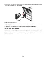 Preview for 15 page of Lexmark 1410007 - X 3550 Color Inkjet User Manual