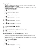 Preview for 58 page of Lexmark 1410007 - X 3550 Color Inkjet User Manual