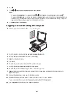 Preview for 61 page of Lexmark 1410007 - X 3550 Color Inkjet User Manual