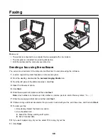 Preview for 68 page of Lexmark 1410007 - X 3550 Color Inkjet User Manual