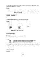 Preview for 250 page of Lexmark 15W0003 - C 720 Color Laser Printer User Reference Manual