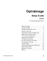 Preview for 3 page of Lexmark 16A0310 - OptraImage 242 Setup Manual