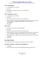 Preview for 35 page of Lexmark 16L0000 - X 422 MFP B/W Laser User Reference Manual