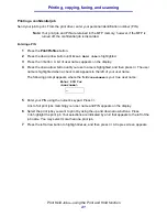 Preview for 41 page of Lexmark 16L0000 - X 422 MFP B/W Laser User Reference Manual