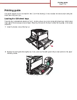 Preview for 1 page of Lexmark 21Z0294 - C 935dttn Color Laser Printer Printing Manual