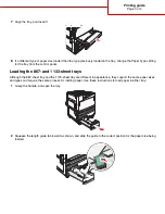 Preview for 3 page of Lexmark 21Z0294 - C 935dttn Color Laser Printer Printing Manual