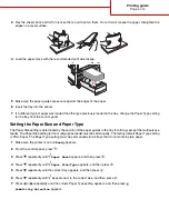 Preview for 4 page of Lexmark 21Z0294 - C 935dttn Color Laser Printer Printing Manual