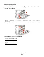 Preview for 15 page of Lexmark 21Z0300 - Laser Printer Government Compliant Maintenance Manual