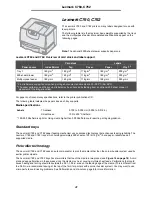 Предварительный просмотр 41 страницы Lexmark 22L0176 - C 770dn Color Laser Printer Manual