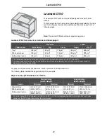 Предварительный просмотр 71 страницы Lexmark 22L0176 - C 770dn Color Laser Printer Manual