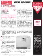 Предварительный просмотр 1 страницы Lexmark 22L0214 - C 770dtn Color Laser Printer Brochure