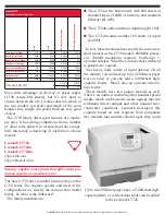 Предварительный просмотр 2 страницы Lexmark 22L0214 - C 770dtn Color Laser Printer Brochure