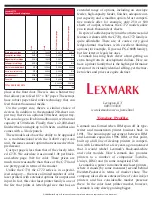 Предварительный просмотр 3 страницы Lexmark 22L0214 - C 770dtn Color Laser Printer Brochure