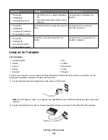 Preview for 13 page of Lexmark 22N0057 - X 5450 Color Inkjet User Manual