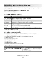 Preview for 32 page of Lexmark 22N0057 - X 5450 Color Inkjet User Manual