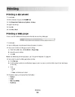 Preview for 50 page of Lexmark 22N0057 - X 5450 Color Inkjet User Manual