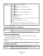 Preview for 110 page of Lexmark 22N0057 - X 5450 Color Inkjet User Manual