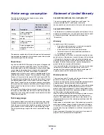 Preview for 9 page of Lexmark 22S0502 - E234 Monochrome Laser Printer User Reference Manual