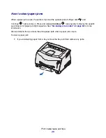 Preview for 26 page of Lexmark 22S0502 - E234 Monochrome Laser Printer User Reference Manual