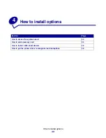 Preview for 39 page of Lexmark 22S0502 - E234 Monochrome Laser Printer User Reference Manual