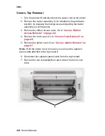 Preview for 68 page of Lexmark 2480 - Forms Printer B/W Dot-matrix Service Manual