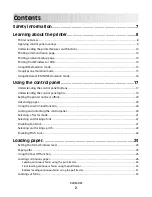 Preview for 2 page of Lexmark 2500 Series User Manual